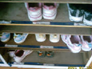 Japanese Shoe Rack for Children